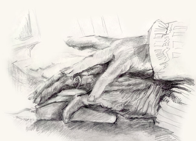 Baby Hand Sketch